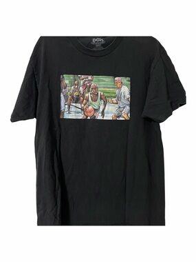 Vintage DGK Dirty Ghetto Kids White Men Cant Jump Basketball Size Large Skater
